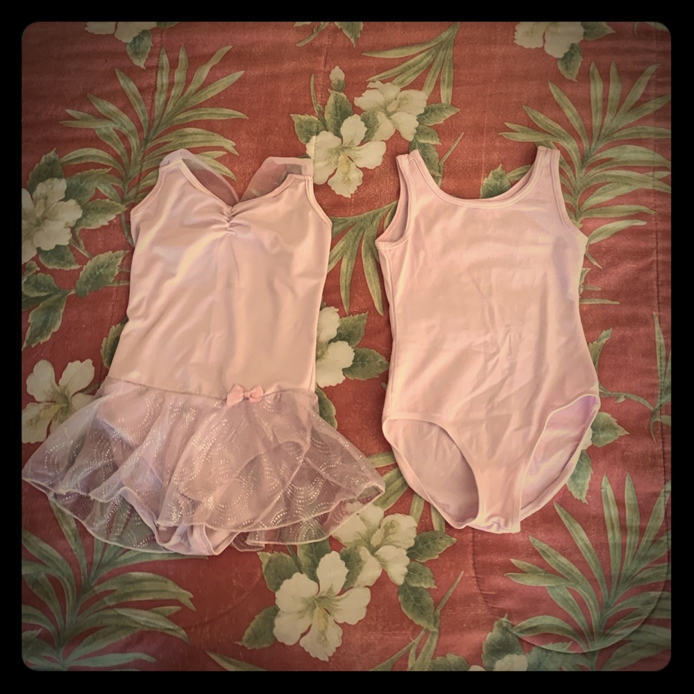 Set of two girls dance leotards 👯‍♀️